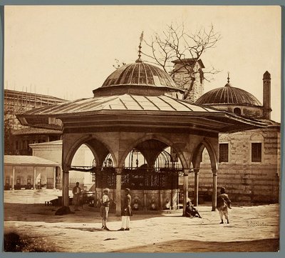 "Fountain in the Courtyard of Hagia Sophia" by James Robertson