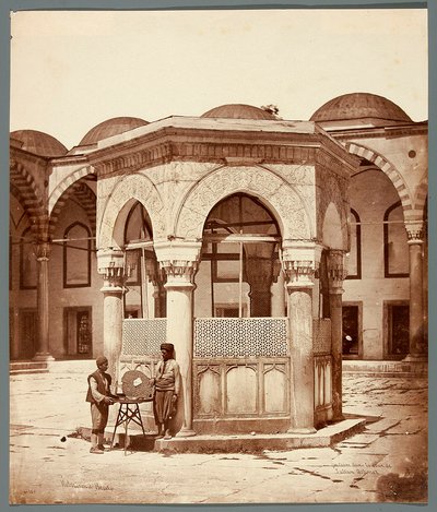 Fountain in the Courtyard of Sultan Ahmed by James Robertson