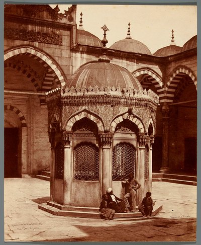 “Fountain in the Court of the Yeni Cami” by James Robertson