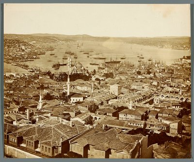 “The Bosphorus” [Istanbul. Panorama of the city - view towards the Bosphorus Strait] by James Robertson