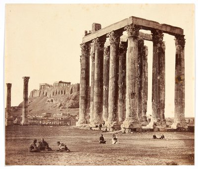 Temple of Jupiter Olympius by James Robertson