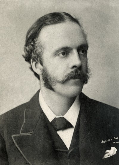 Portrait of Lord James Arthur Balfour by James Russell