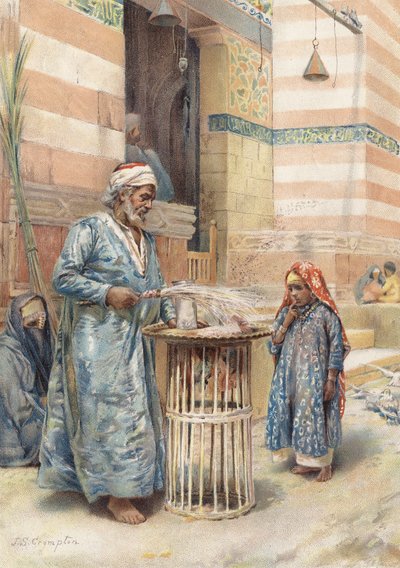 The Sweetmeat Seller by James Shaw Crompton
