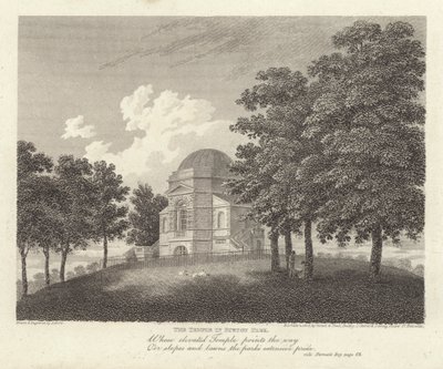 Robert Bloomfield, poet: The Temple in Euston Park by James Storer