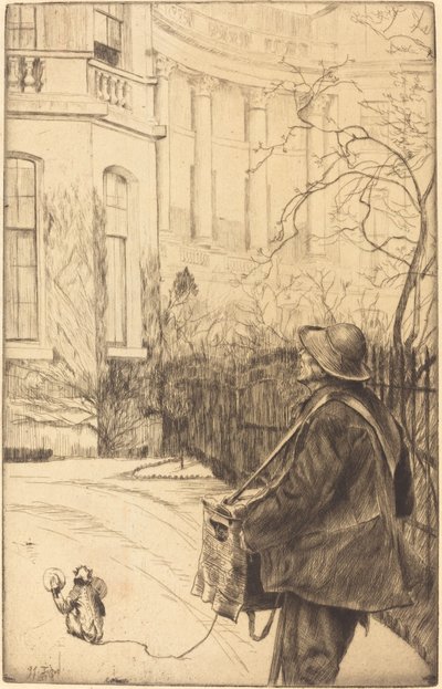 The Organ Grinder by James Tissot