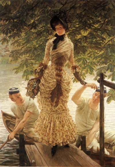 On the Thames by James Tissot