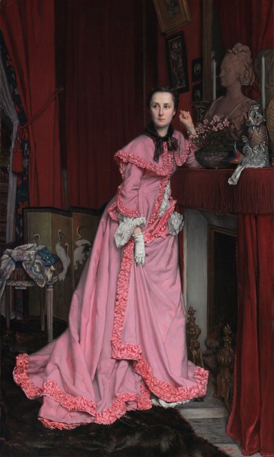 Portrait of Marquise de Miramon, née Thérèse Feuillant by James Tissot