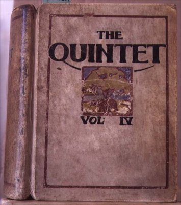 Front Cover of Volume IV of The Quintet, c.1902 by James Wallace