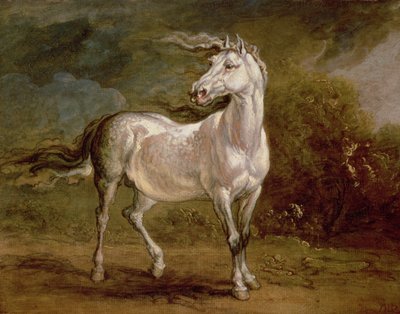 A Grey Charger in a Landscape by James Ward
