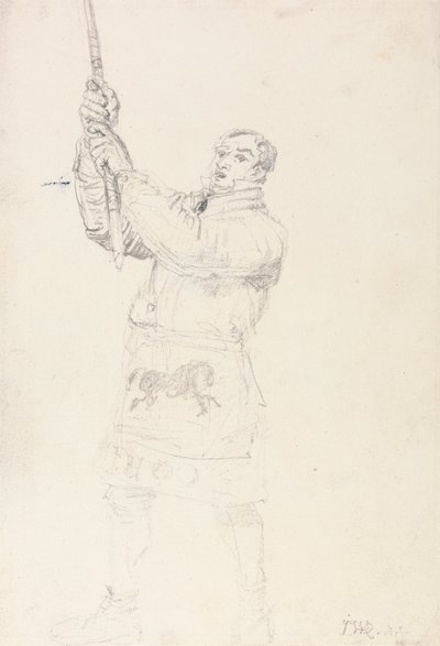 Study of a Drayman (A Study for 
