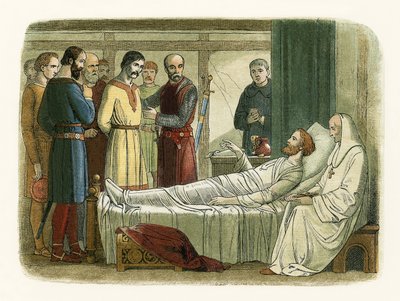 Richard Pardons the Archer Who Shot Him by James William Edmund Doyle