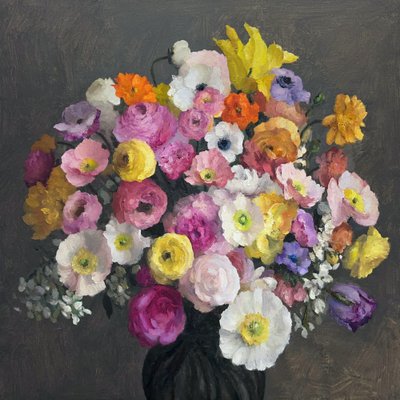 Vibrant Floral Bouquet by James Zamora