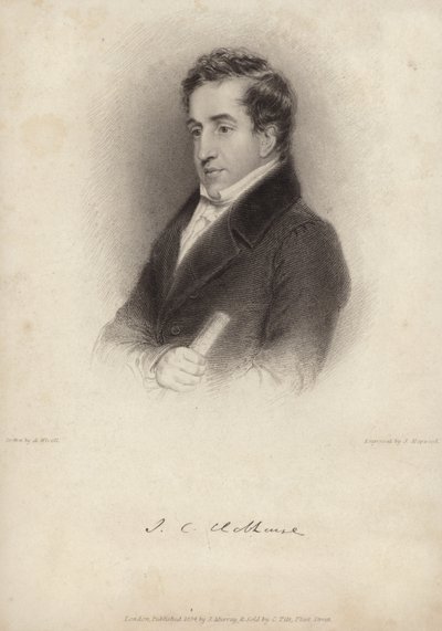 John Hobhouse, 1st Baron Broughton, English Politician and Memoirist by James, the Elder Hopwood