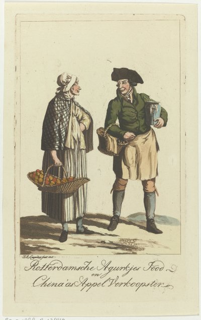 Rotterdam Merchants by Jan Anthonie Langendijk Dzn