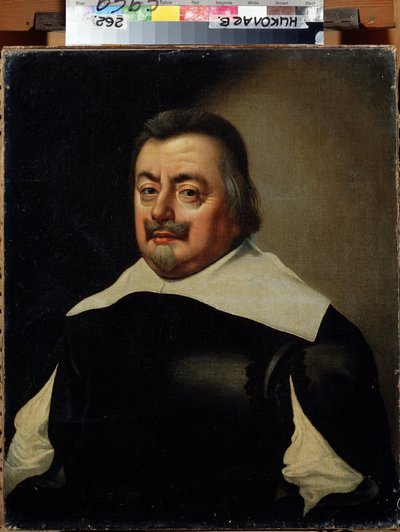 Portrait of a Man with Cuirass by Jan Anthonisz. van Ravesteyn