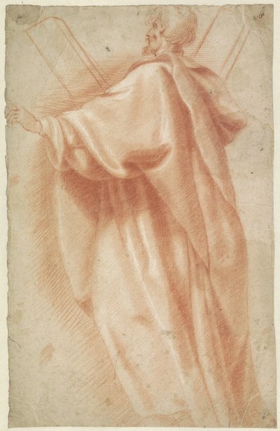Standing Saint Andrew, Full Length, Facing Left by Jan Anton Garemyn