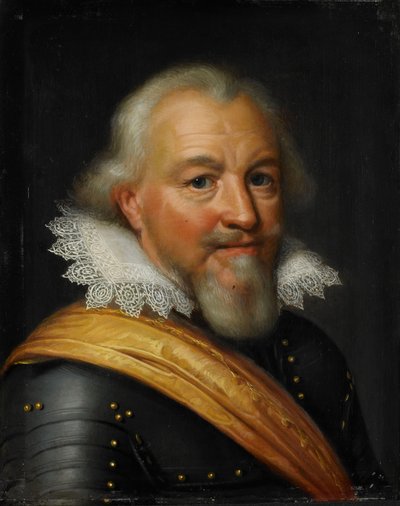 Portrait of Count Jan VII of Nassau-Siegen, Known as de Middelste by Jan Antonisz van Ravesteyn (workshop of)
