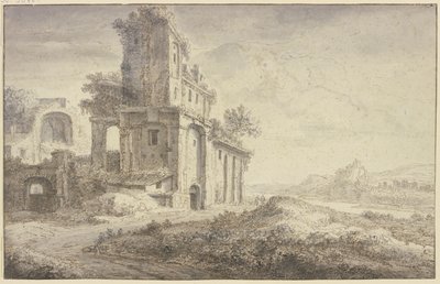 Roman Ruins by Jan Asselijn