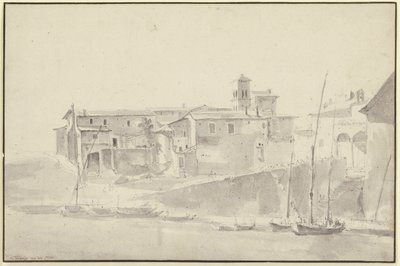 The Tollhouse on the Tiber by Jan Asselijn