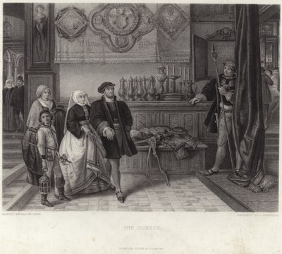 The Guests by Jan August Hendrik Leys