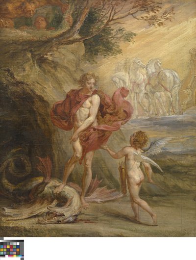 Apollo and Python by Jan Boeckhorst