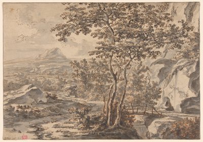 Italian Landscape with a Bridge by Jan Both