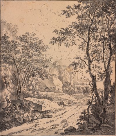 Italian Landscape, Between Ancona and Sinigaglia by Jan Both