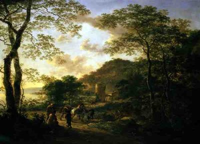 Italianate Wooded Landscape with Tower by Jan Both
