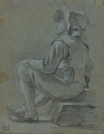 Seated Boy by Jan Both