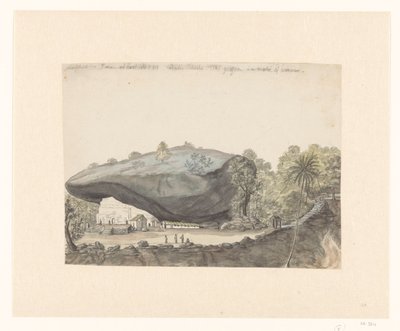Islamic Rock Shrine of Kuragala in Ceylon by Jan Brandes