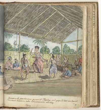 Javanese Pantomime Called 