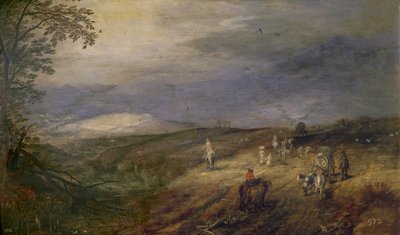 Forest Road by Jan Brueghel the Elder
