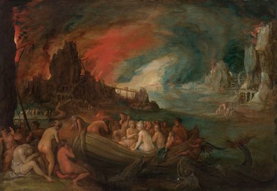 Charon Ferrying Souls Across the Styx by Jan Brueghel the Younger
