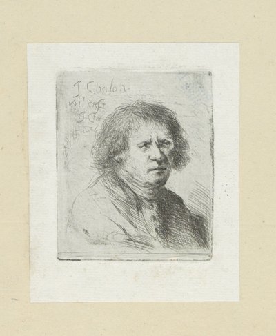 Adult man (The Compleat Work of Etchings by John Chalon) by Jan Chalon