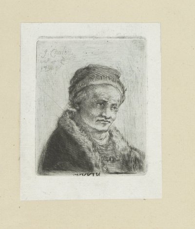 Adult Man with Fur Collar by Jan Chalon