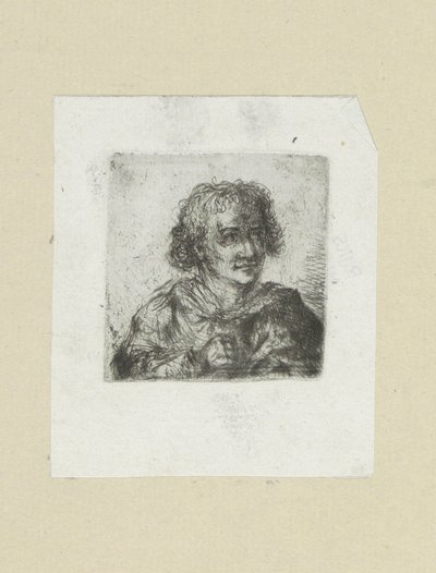 Adult Man, His Right Hand Visible by Jan Chalon