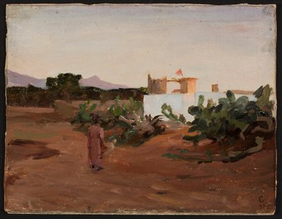 Beirut - Evening. From a Journey to Palestine by Jan Ciągliński