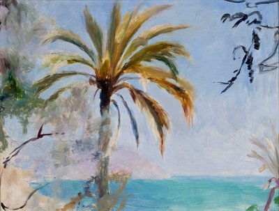 Giardino Garnier - Bordighera. From a Journey to Italy by Jan Ciągliński