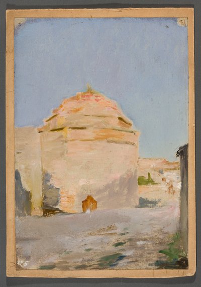 Tomb of Maria Potocka in Bakhchysarai. From a Journey to Crimea by Jan Ciągliński