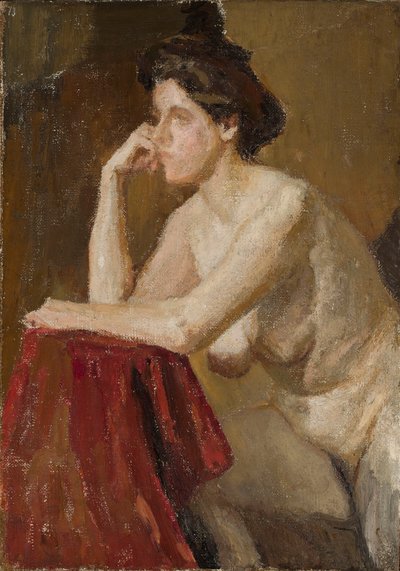 Model, Study by Jan Ciągliński