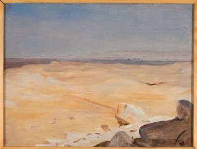 Desert Motif. From a Journey to Egypt by Jan Ciągliński