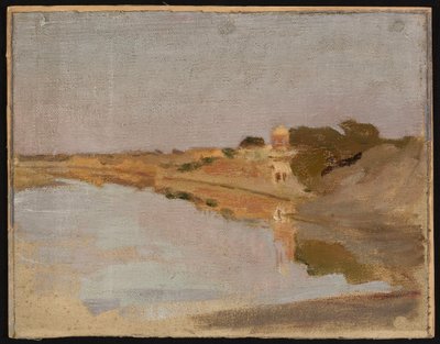 Landscape with Water. From a Journey to India by Jan Ciągliński