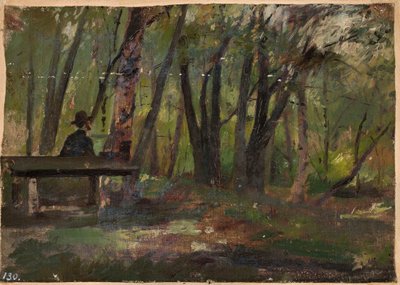 Petersburg - Park on Piotrowska Island by Jan Ciągliński