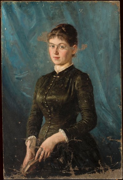 Portrait of a Young Lady by Jan Ciągliński