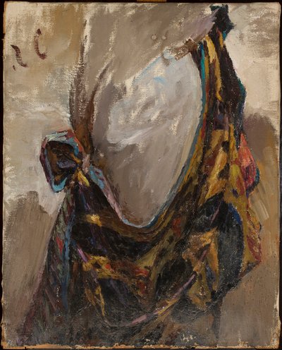 Study of Drapery for a Prostitute for the Painting "East" by Jan Ciągliński