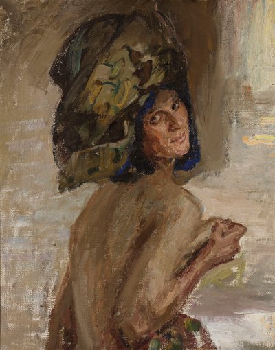 Study of a Woman for the Painting "East" by Jan Ciągliński