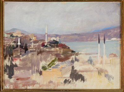 View of the Bosphorus. From a Journey to Constantinople by Jan Ciągliński