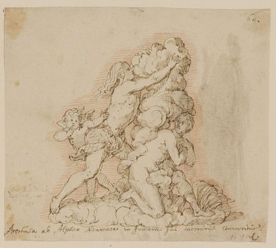 Alphaeus and Arethusa by Jan Claudius de Cock