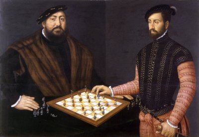 John Frederick the Magnanimous Playing Chess by Jan Cornelisz Vermeyen