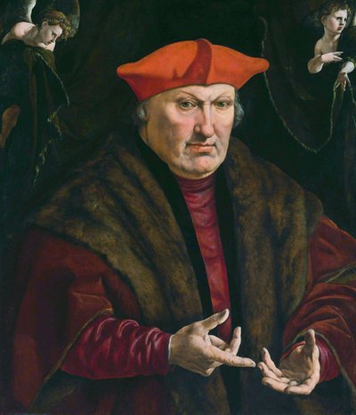 Portrait of Erard de la Marck (1472-1538). Prince-bishop of Liège by Jan Cornelisz Vermeyen